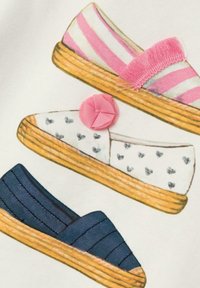 Name it 2ER-PACK  KURZARM - Print T-shirt - weiß-rosa