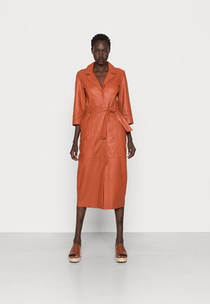DACIA DRESS - Shirt dress - terracotta