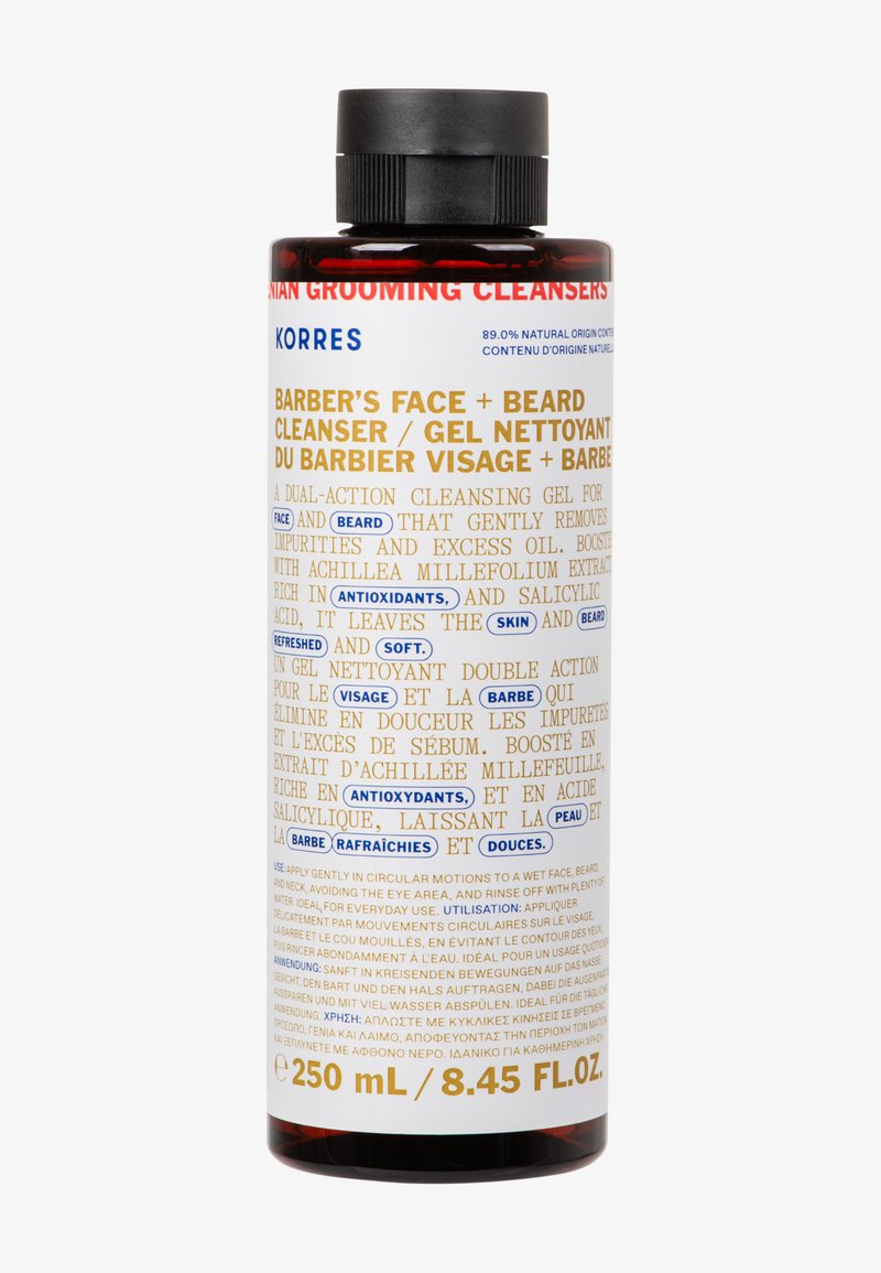 KORRES - ATHENIAN GROOMING BARBER'S FACE + BEARD CLEANSER - Gezichtsreiniger - -, Vergroten