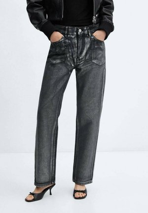 Straight leg -farkut - black