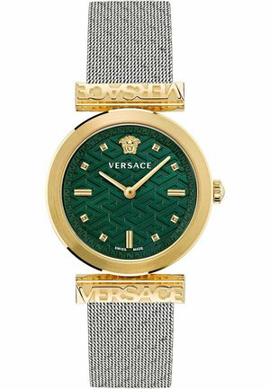 Versace REGALIA - Reloj - Silver, gold and green