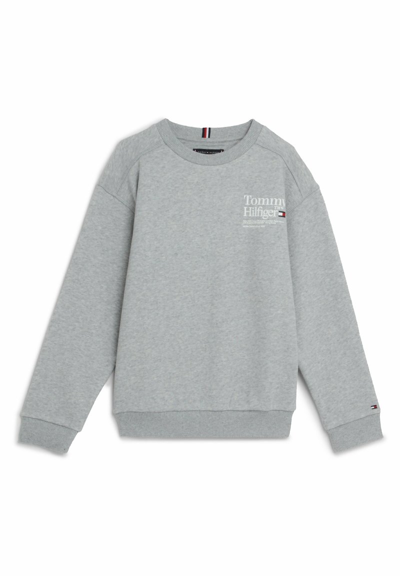Tommy Hilfiger LOGO - Collegepaita - light grey heather