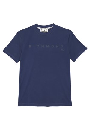 PATUM - T-shirt con stampa - blue
