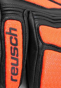 Reusch 3-FINGER WORLDCUP WARRIOR LOBSTER - Guanti - black   fluo red
