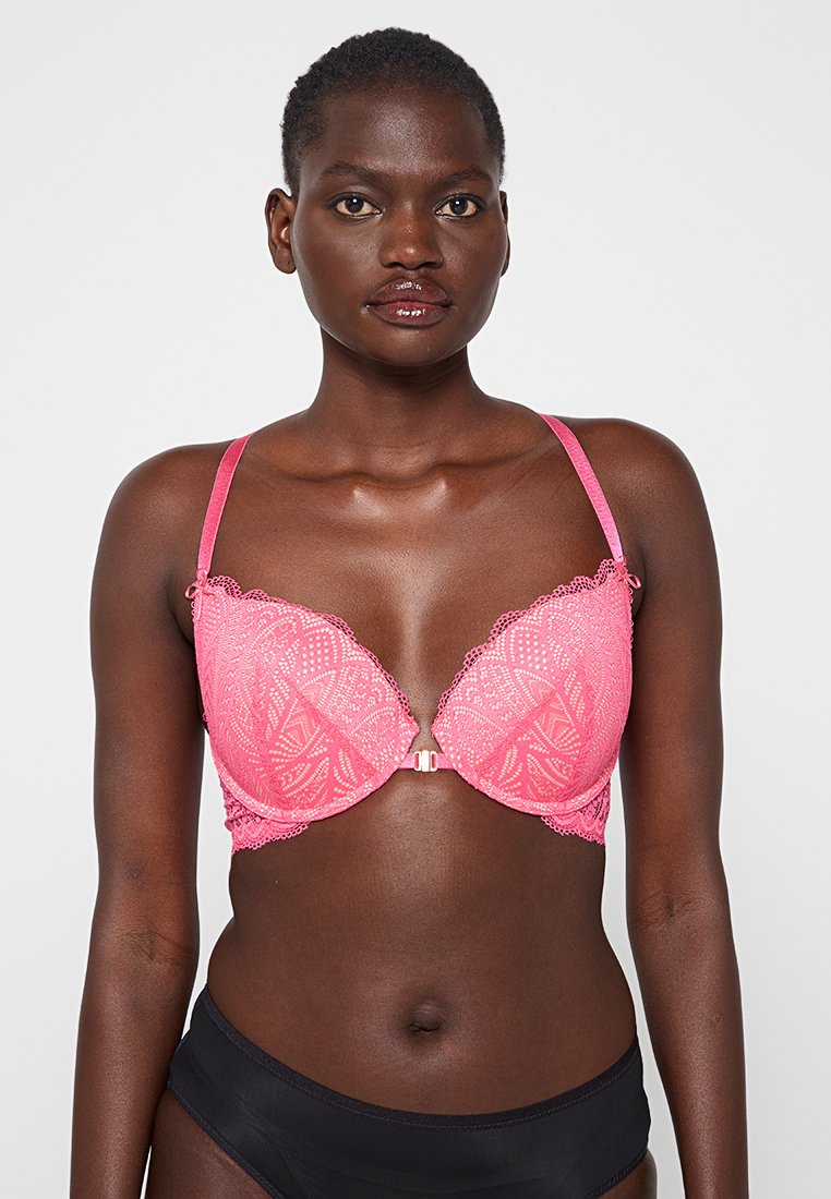 Lascana Push-up BH donkerroze Lascana Push-up BH donkerroze