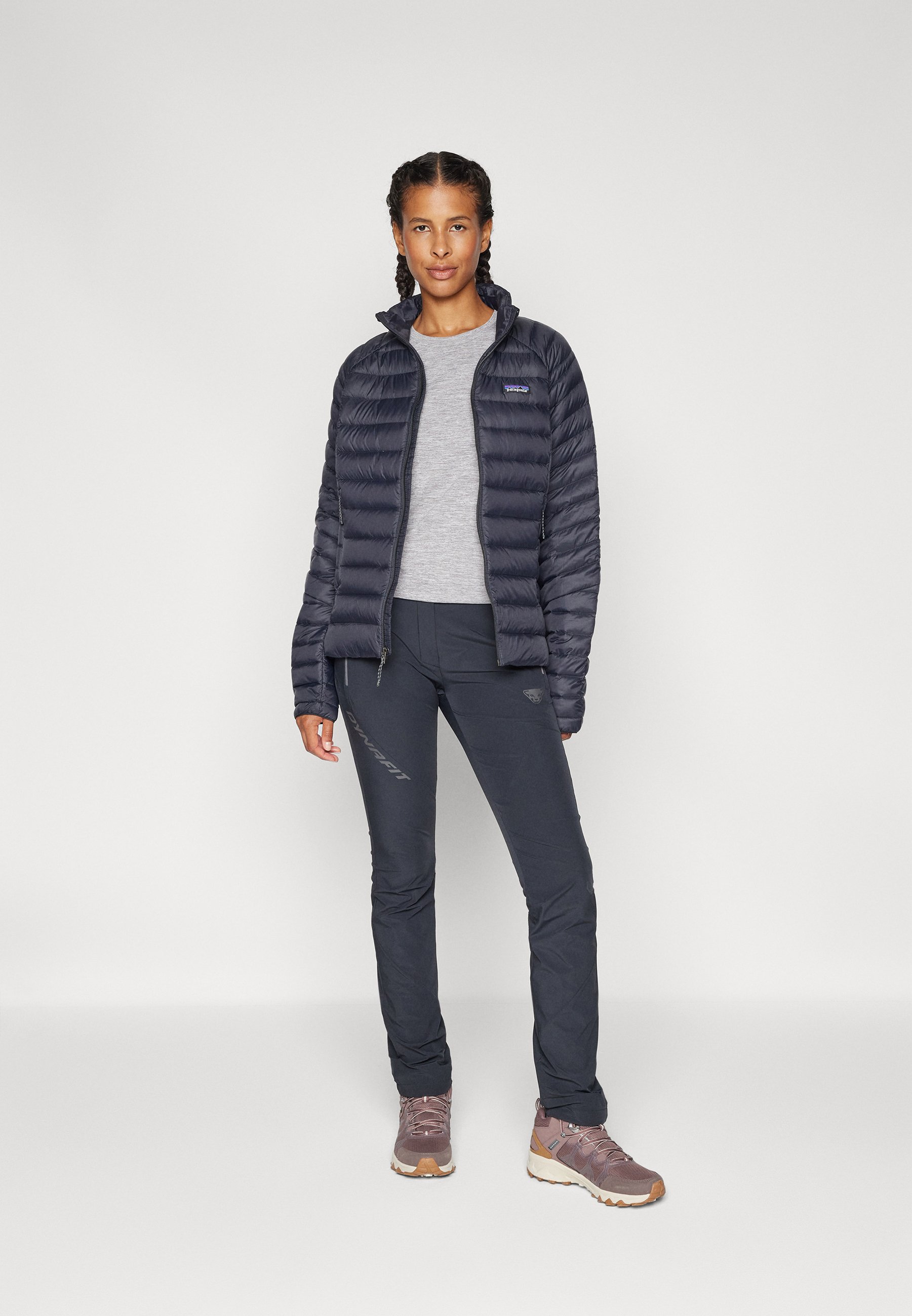 Patagonia SWEATER - Down jacket - black - Zalando.ie