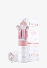Luvia Cosmetics - FLAWLESS FACE SET - Sminkborstset - pearl white/candy pink Miniatyrbild 1