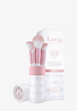 FLAWLESS FACE SET - Makeup brush set - pearl white/candy pink