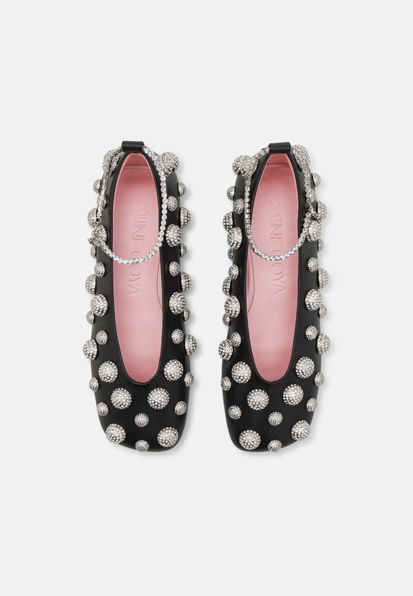 STUDS  - Ankle strap ballet pumps4