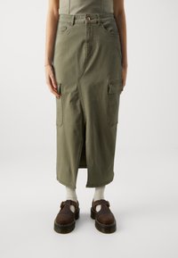 ONLY Pouzdrová sukně - khaki