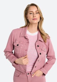 Rich & Royal COLOURED - Jeansjacke - woodrose
