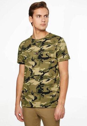 T-shirt con stampa - mint