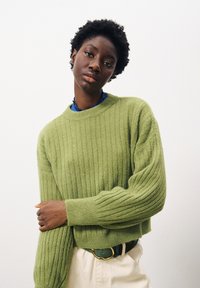 FRNCH NAICHA - Pullover - olive
