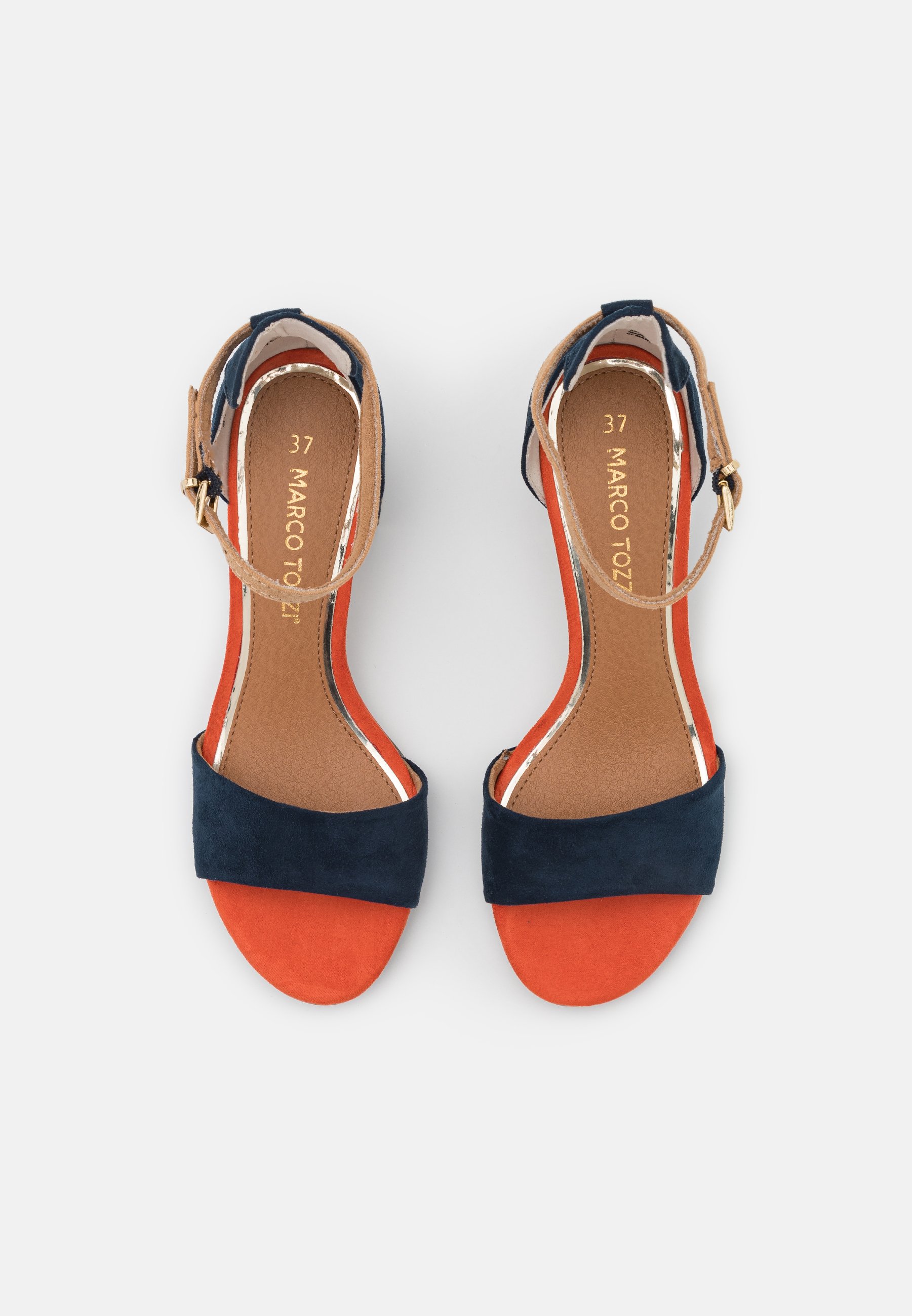 Marco Tozzi Sandalias - navy/azul - Zalando.es