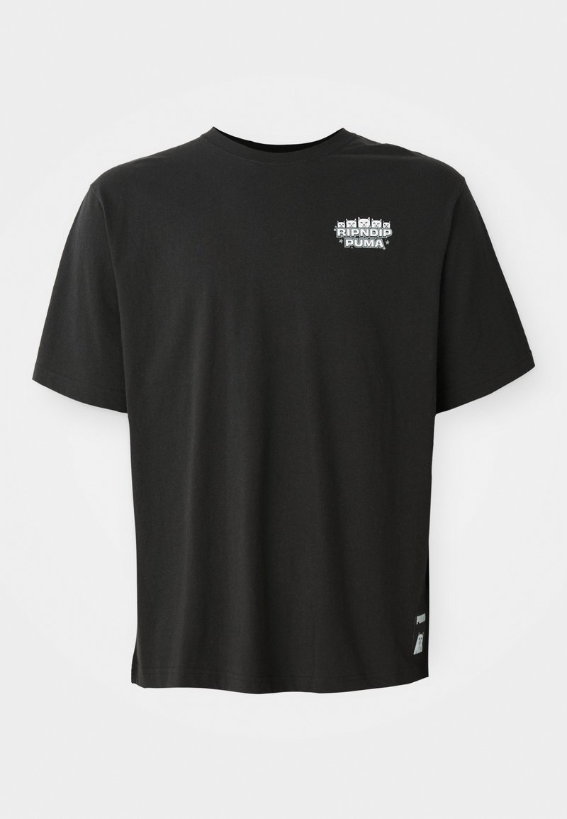 Puma T-shirt print zwart