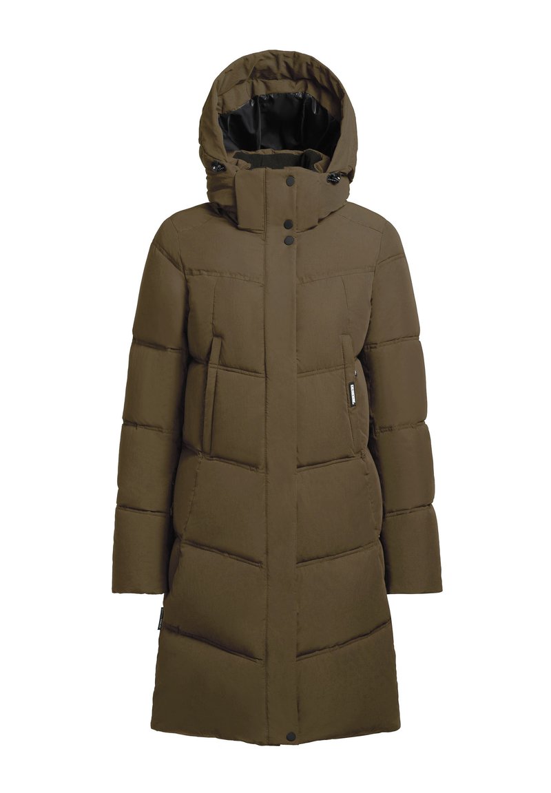 khujo Wintermantel kaki