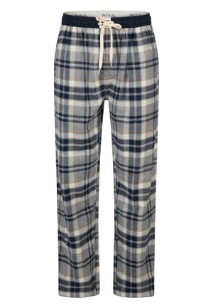 LONG - Pyjamabroek - checkered blue