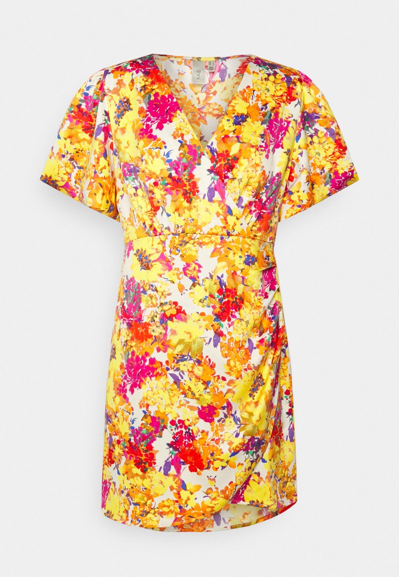 YAS Petite YASFINNA SHORT DRESS - Φόρεμα ημέρας - birch/finna