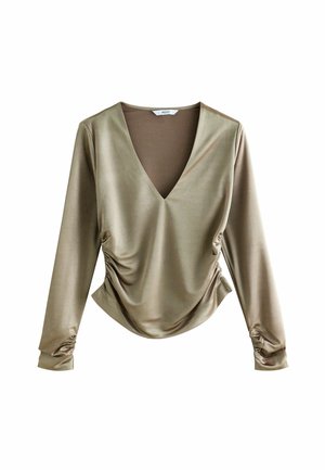 Next REGULAR FIT - Blouse - gold - coloured