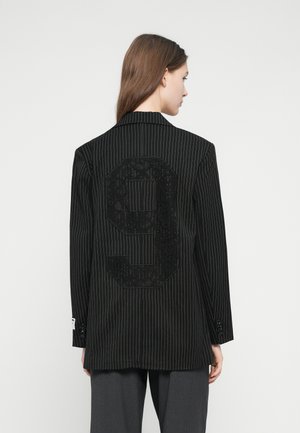JESRA PINSTRIPE - Blazer - black/white