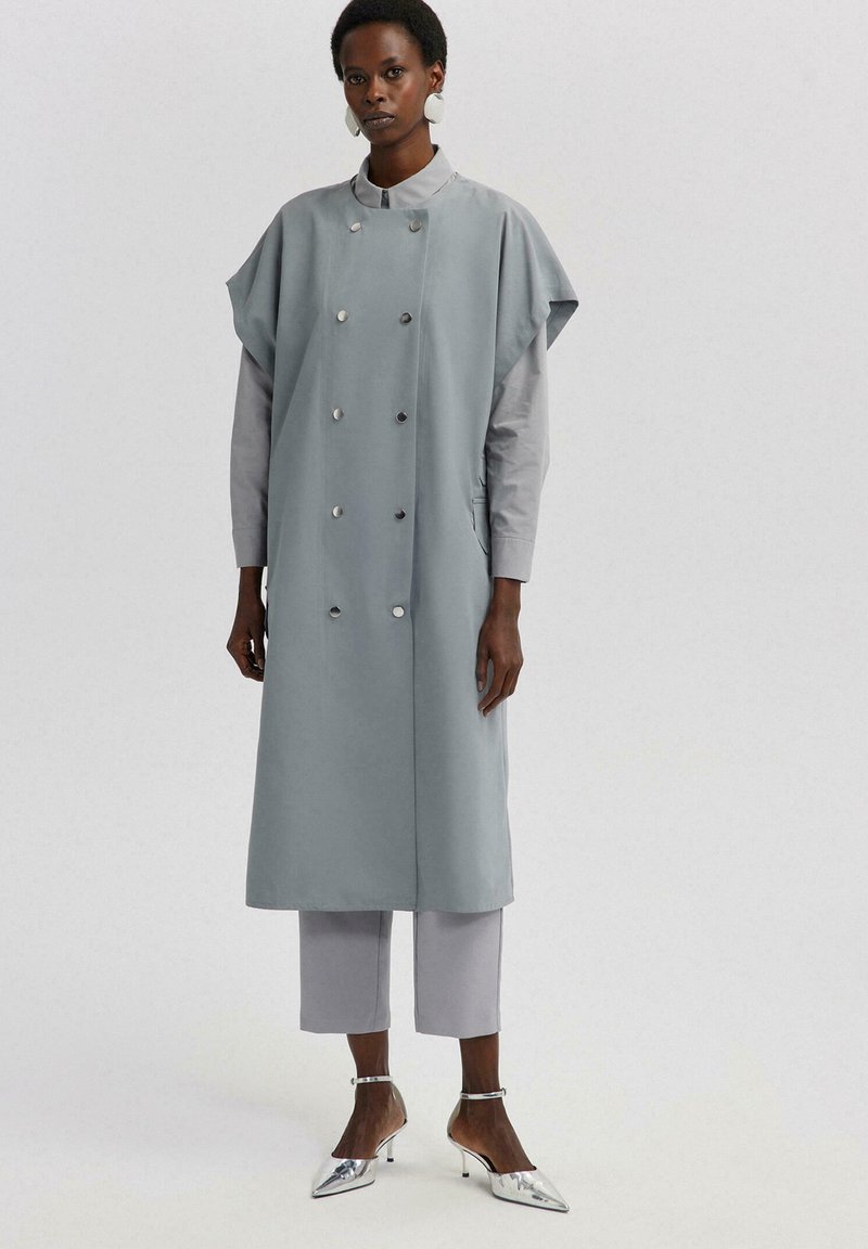 Touché Privé POCKET DETAILED LONG - Smanicato - grey
