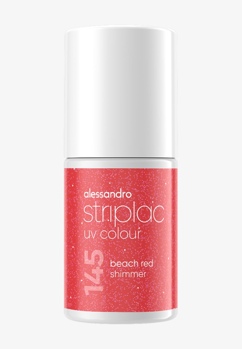alessandro - STRIPLAC UV COLOUR - Nagellack - beach red shimmer, Vergrößern