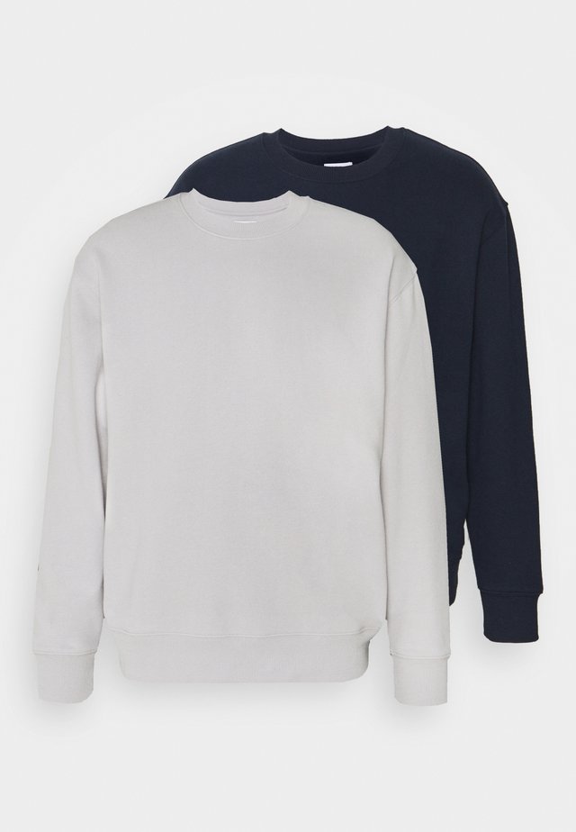 CREW 2 PACK - Sweater - navy
