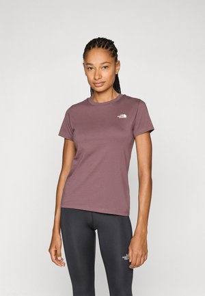 The North Face SIMPLE DOME SLIM TEE - T-Shirt basic - tawny quartz