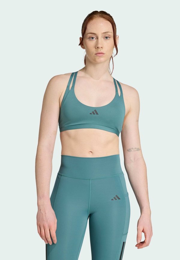 IMPACT LUXE  - Light support sports bra - preloved teal - Main Image