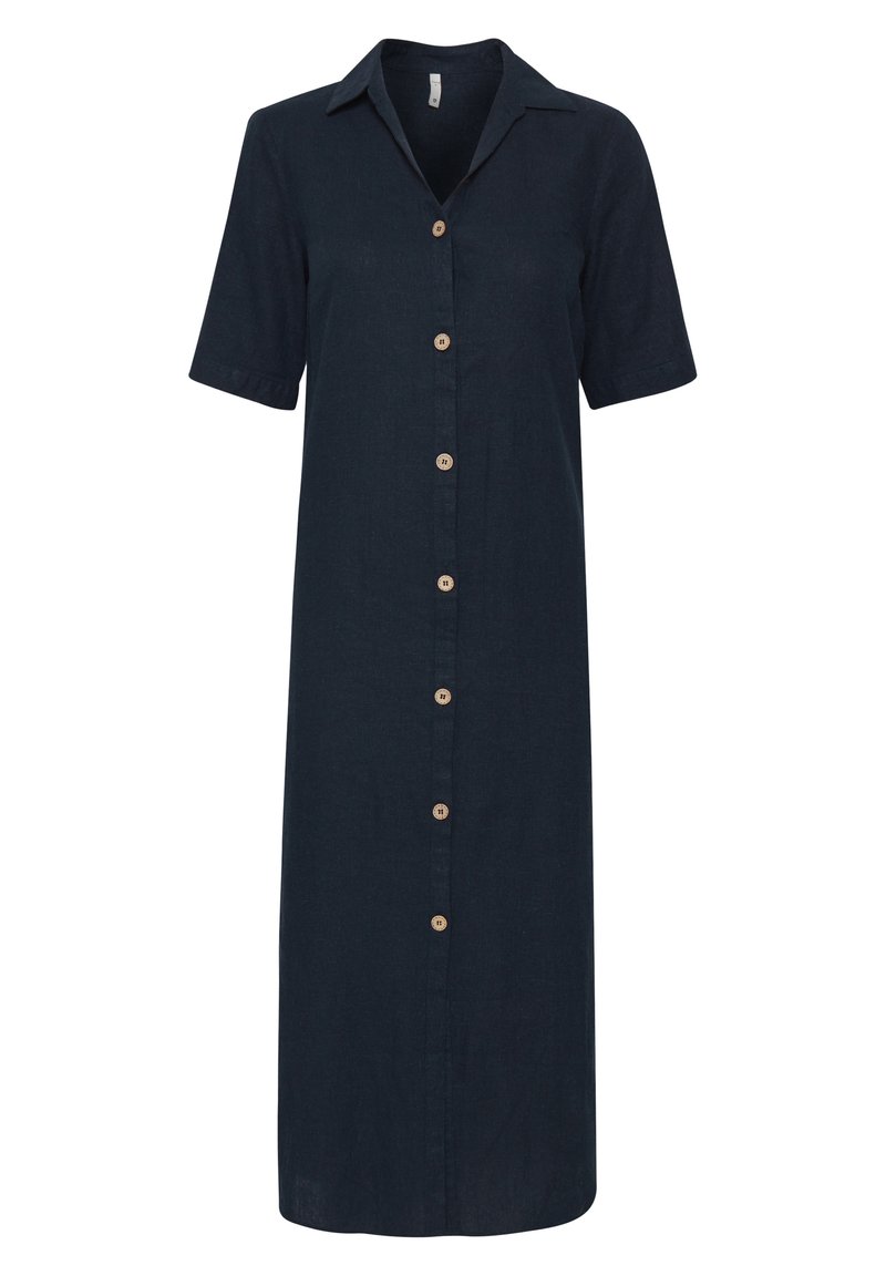 PULZ Blousejurk donkerblauw PULZ Blousejurk donkerblauw