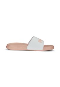 Puma POPCAT UNISEX - Ciabatte da mare - white apricot blush