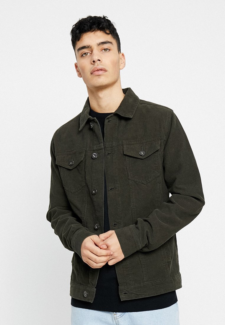 Urban Classics Arrow Zip Jacket - Giacca Uomo Sportiva Con Zip E Tasche, Motivo A Frecce Sulle Spalle