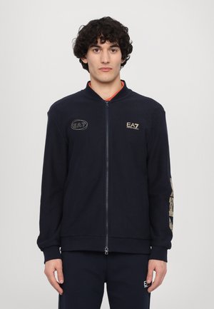 Sweat zippé - armani blue