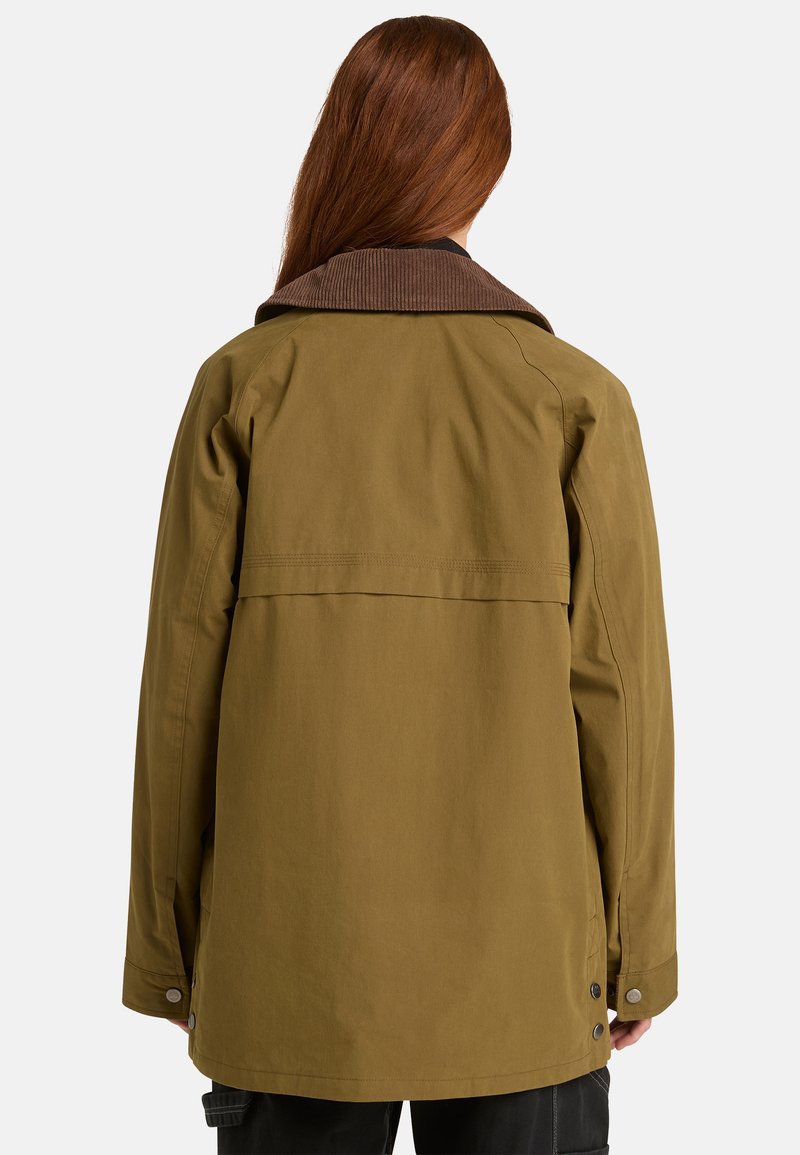 Timberland WENHAM WATERPROOF BARN - Krátký kabát - olive