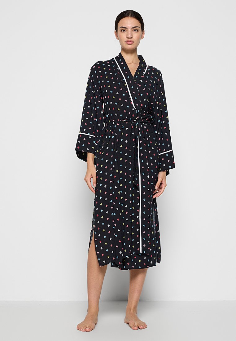 DKNY Loungewear Badjas zwart