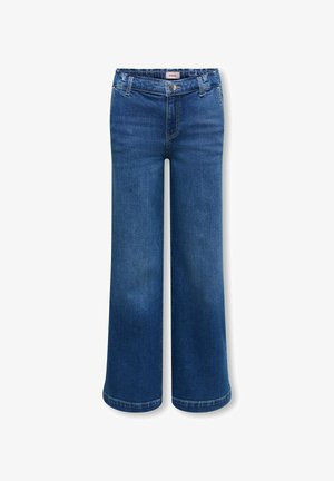 WIDE - Trapezaste traperice - light medium blue denim