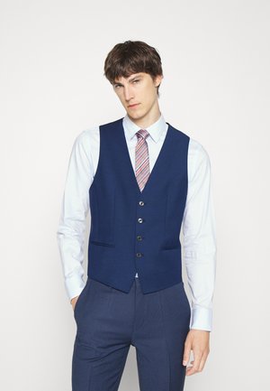 HUGE - Suit waistcoat - open blue