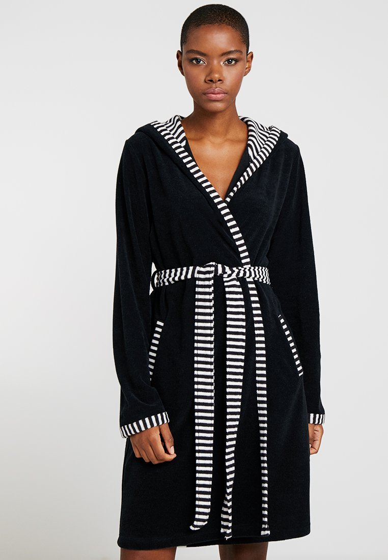 Vossen JUNO UNISEX Bademantel schwarz Zalando.at