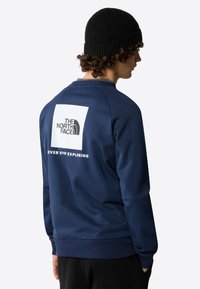 The North Face RAGLAN CREW - Felpa - summit navy