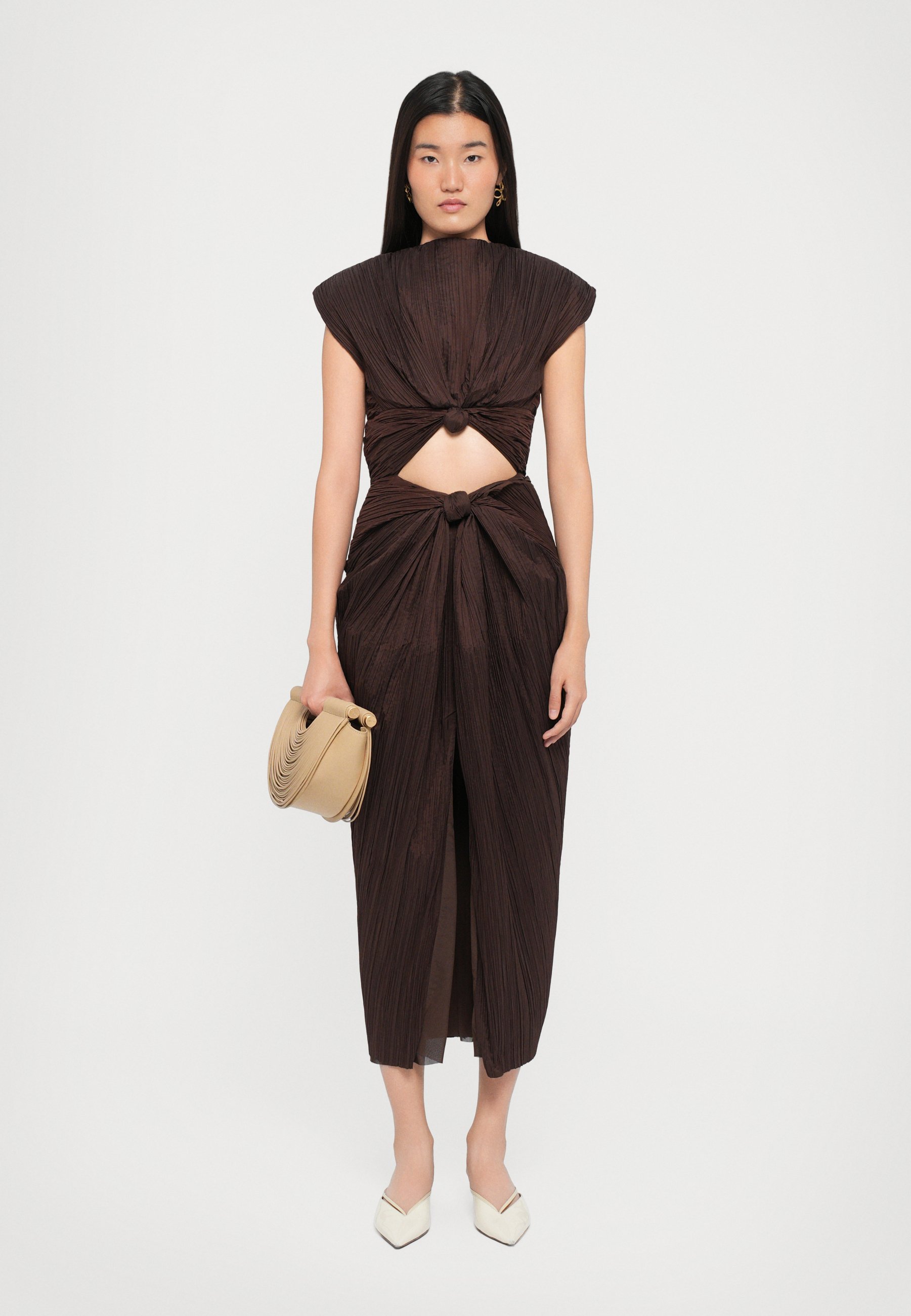 Cult Gaia LOU TOP HANDLE - Handbag - sand/beige - Zalando.co.uk