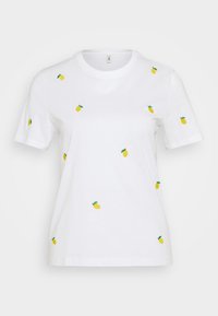 ONLKETTY O NECK - Tričko s potlačou - bright white