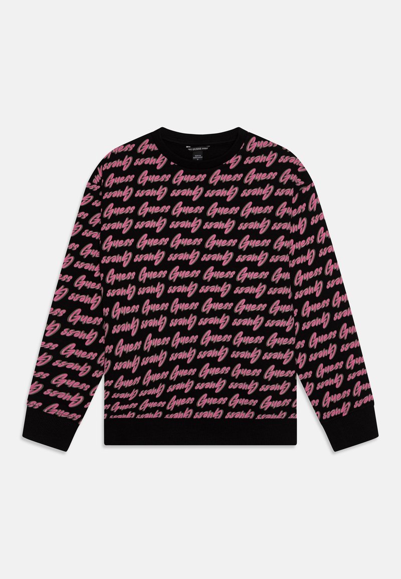 Guess JUNIOR GIRL OVERSIZE ACTIVE - Mikina - black