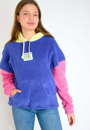 Felpa con cappuccio - blau