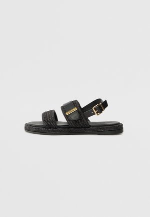 MOD RAJA  - Riemensandalette - black
