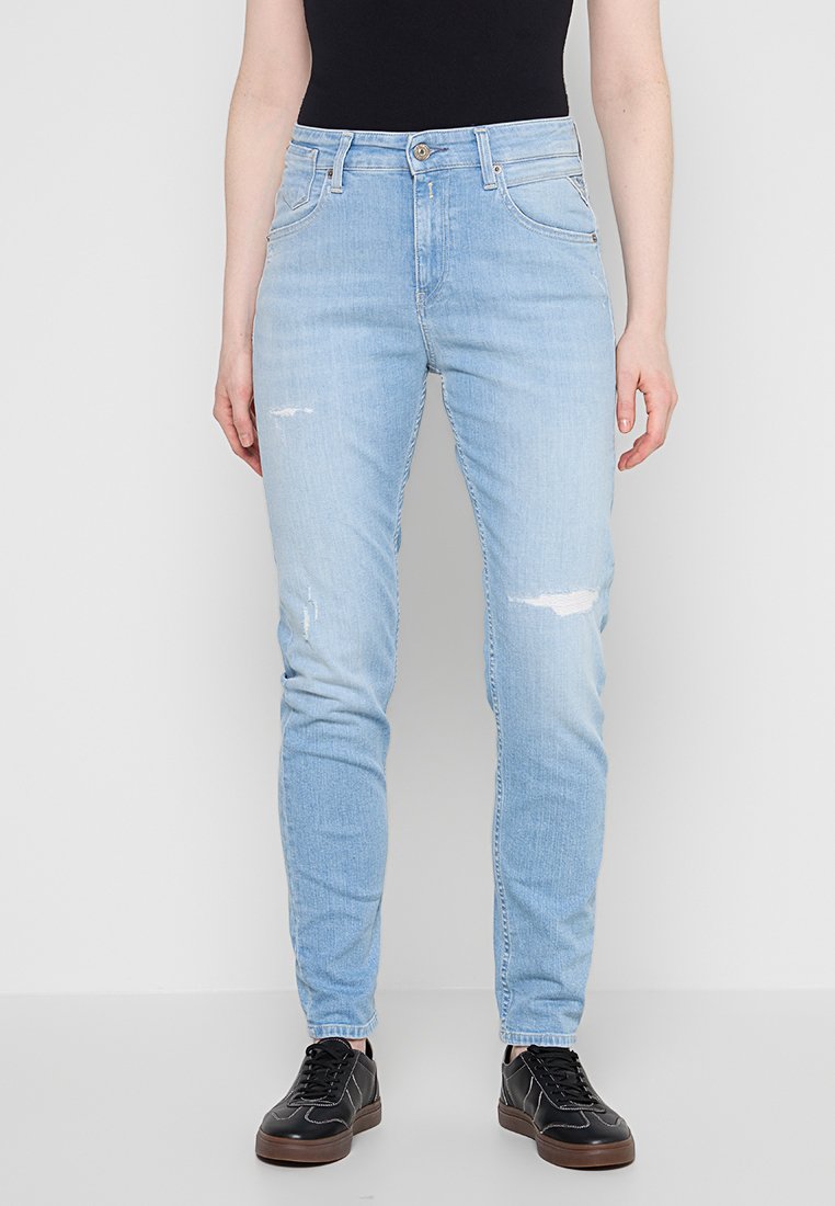 Replay Jeans Tapered Fit lichtblauw Replay Jeans Tapered Fit lichtblauw