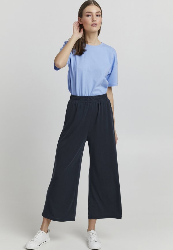 OXBRYNDIS REGULAR FIT WIDE LEG - Trousers - total eclipse3