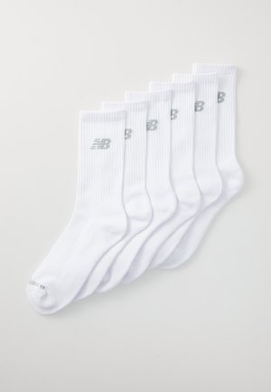PERFORMANCE BASIC CREW 6 PACK - Socks - white