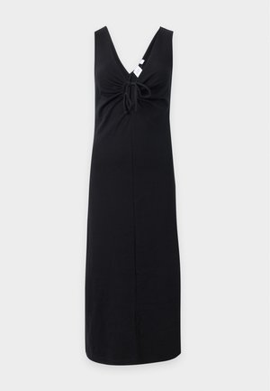 GAP, JUNE MIDI DRESS - Φόρεμα από ζέρσεϊ - true black
