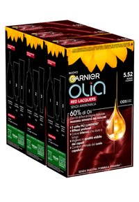 Garnier - COLORAZIONE PERMANENTE SENZA PER UNA , COPRE IL BIANCHI DI ORIGINE NATURALE - 3 PACK - Tinte capelli - rosso ciliegia Immagine in miniatura 1