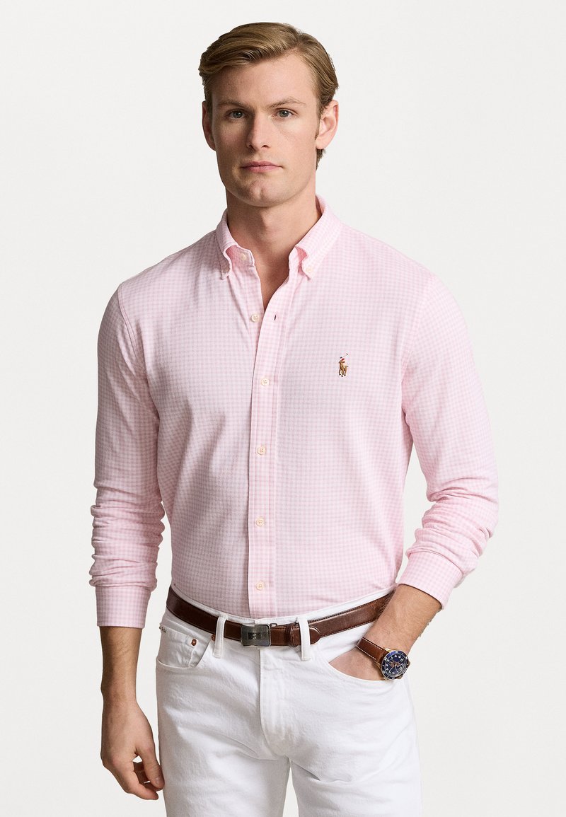 Polo Ralph Lauren LONG SLEEVE SPORT - Button down-skjorte - garden pink/white